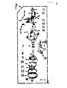 Pump Assembly parts for Kenmore Washer 110.6803110 (1106803110, 110 6803110) from AppliancePartsPros.com