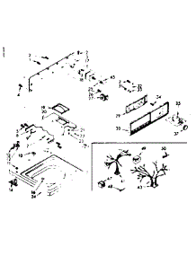 Top And Console Assembly parts for Kenmore Washer 110.6803400 (1106803400, 110 6803400) from AppliancePartsPros.com