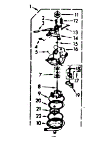 Pump Assembly parts for Kenmore Washer 110.6803502 (1106803502, 110 6803502) from AppliancePartsPros.com