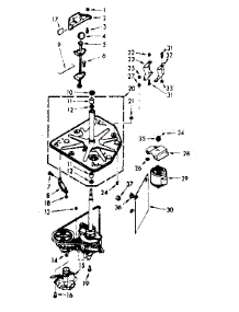 Drive System parts for Kenmore Washer 110.6804211 (1106804211, 110 6804211) from AppliancePartsPros.com