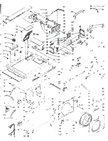 Top And Front Assembly parts for Kenmore Washer Dryer Combo 110.6110805 (1106110805, 110 6110805) from AppliancePartsPros.com