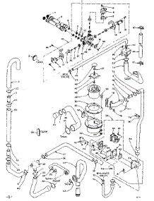 Water System parts for Kenmore Washer Dryer Combo 110.6110808 (1106110808, 110 6110808) from AppliancePartsPros.com