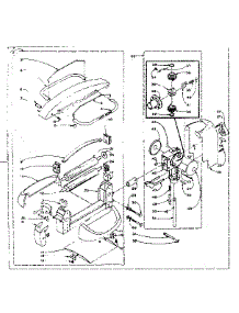 Wringer And Wringer Gear Case Assembly parts for Kenmore Washer 110.6112600 (1106112600, 110 6112600) from AppliancePartsPros.com