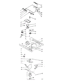 Top And Control Assembly parts for Kenmore Washer 110.6114200 (1106114200, 110 6114200) from AppliancePartsPros.com