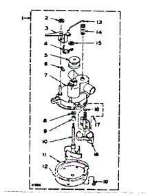 Pump Assembly parts for Kenmore Washer 110.6114200 (1106114200, 110 6114200) from AppliancePartsPros.com