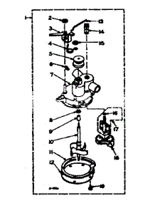 Pump Assembly parts for Kenmore Washer 110.6114220 (1106114220, 110 6114220) from AppliancePartsPros.com