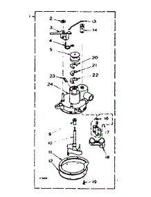 Pump Assembly parts for Kenmore Washer 110.6114253 (1106114253, 110 6114253) from AppliancePartsPros.com
