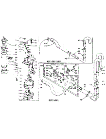 Water System parts for Kenmore Washer 110.6114500 (1106114500, 110 6114500) from AppliancePartsPros.com