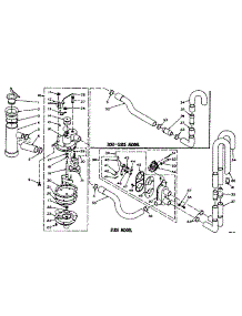 Water System parts for Kenmore Washer 110.6114510 (1106114510, 110 6114510) from AppliancePartsPros.com