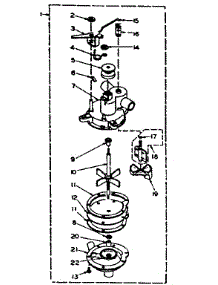 Alternate Pump Assembly parts for Kenmore Washer 110.6114772 (1106114772, 110 6114772) from AppliancePartsPros.com