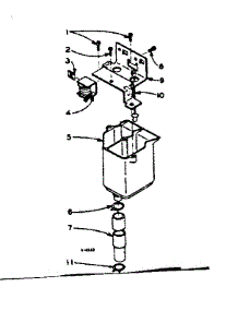Dispenser Assembly parts for Kenmore Washer 110.6114802 (1106114802, 110 6114802) from AppliancePartsPros.com