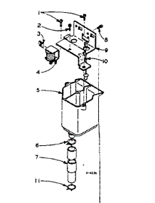 Dispenser Assembly parts for Kenmore Washer 110.6114811 (1106114811, 110 6114811) from AppliancePartsPros.com