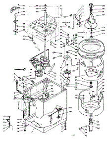 Machine Sub-Assembly parts for Kenmore Washer 110.6114811 (1106114811, 110 6114811) from AppliancePartsPros.com