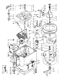 Machine Sub Assembly parts for Kenmore Washer 110.6114812 (1106114812, 110 6114812) from AppliancePartsPros.com