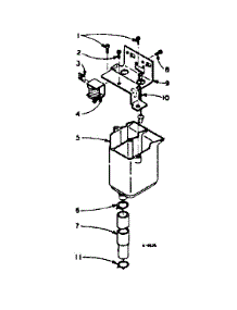 Dispenser Assembly parts for Kenmore Washer 110.6114812 (1106114812, 110 6114812) from AppliancePartsPros.com