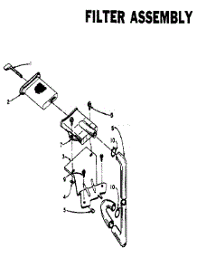 Filter Assembly parts for Kenmore Washer 110.6114850 (1106114850, 110 6114850) from AppliancePartsPros.com