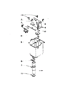 Dispenser Assembly parts for Kenmore Washer 110.6114853 (1106114853, 110 6114853) from AppliancePartsPros.com