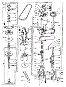 Gear Case And Superstructure Assembly parts for Kenmore Washer 110.6114860 (1106114860, 110 6114860) from AppliancePartsPros.com