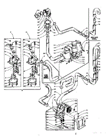 Water System parts for Kenmore Washer 110.6114862 (1106114862, 110 6114862) from AppliancePartsPros.com