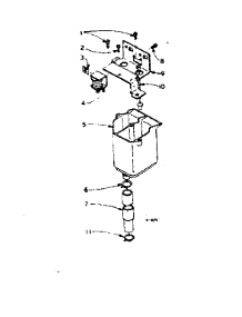 Dispenser Assembly parts for Kenmore Washer 110.6114863 (1106114863, 110 6114863) from AppliancePartsPros.com