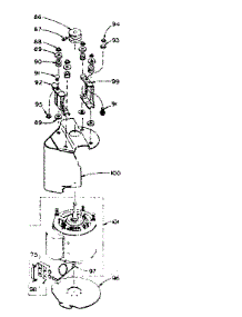 Motor And Attaching Parts parts for Kenmore Washer 110.6115350 (1106115350, 110 6115350) from AppliancePartsPros.com