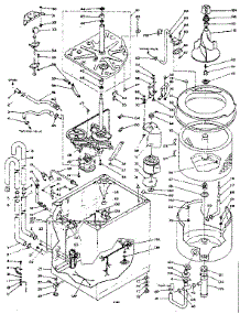 Machine Sub-Assembly parts for Kenmore Washer 110.6115801 (1106115801, 110 6115801) from AppliancePartsPros.com