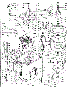 Machine Sub-Assembly parts for Kenmore Washer 110.6115802 (1106115802, 110 6115802) from AppliancePartsPros.com