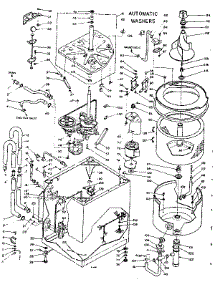 Machine Sub-Assembly parts for Kenmore Washer 110.6115803 (1106115803, 110 6115803) from AppliancePartsPros.com