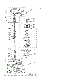 Water System Parts parts for Kenmore Washer 110.22956101 (11022956101, 110 22956101) from AppliancePartsPros.com
