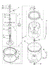 Agitator, Basket And Tub Parts