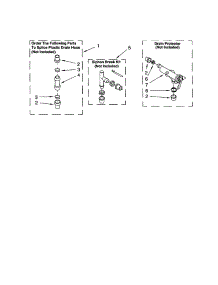 Water System parts for Kenmore Washer 110.22974102 (11022974102, 110 22974102) from AppliancePartsPros.com