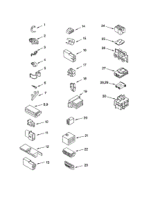 Wiring Harness parts for Kenmore Washer 110.22982103 (11022982103, 110 22982103) from AppliancePartsPros.com