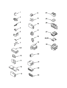 Wiring Harness parts for Kenmore Washer 110.22996101 (11022996101, 110 22996101) from AppliancePartsPros.com