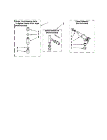 Water System parts for Kenmore Washer 110.23012102 (11023012102, 110 23012102) from AppliancePartsPros.com