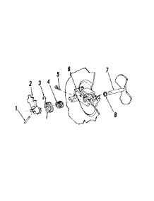 Detergent Cup parts for Kenmore Dishwasher 587.1747580 (5871747580, 587 1747580) from AppliancePartsPros.com