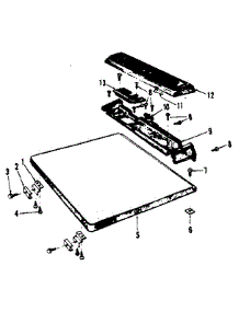 Top parts for Kenmore Dishwasher 587.1756580 (5871756580, 587 1756580) from AppliancePartsPros.com