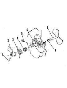 Detergent Cup Details parts for Kenmore Dishwasher 587.1757583 (5871757583, 587 1757583) from AppliancePartsPros.com