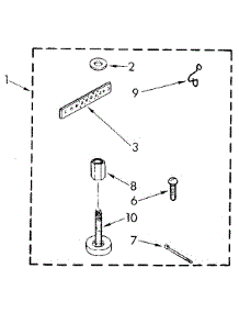 Miscellaneous parts for Kenmore Washer 110.82873810 (11082873810, 110 82873810) from AppliancePartsPros.com