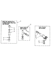 Water System parts for Kenmore Washer 110.82873810 (11082873810, 110 82873810) from AppliancePartsPros.com