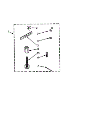 Miscellaneous parts for Kenmore Washer 110.82874130 (11082874130, 110 82874130) from AppliancePartsPros.com