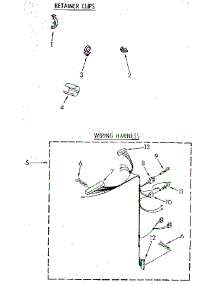 Wiring Harness parts for Kenmore Washer 110.82874620 (11082874620, 110 82874620) from AppliancePartsPros.com