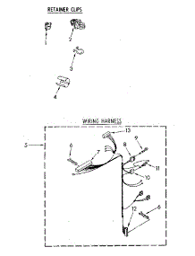 Wiring Harness Parts parts for Kenmore Washer 110.82874800 (11082874800, 110 82874800) from AppliancePartsPros.com