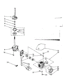 Brake, Clutch, Gearcase, Motor And Pump Parts parts for Kenmore Washer 110.82880700 (11082880700, 110 82880700) from AppliancePartsPros.com