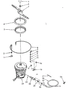 Heater, Pump And Lower Sprayarm Parts parts for Kenmore Dishwasher 665.1577580 (6651577580, 665 1577580) from AppliancePartsPros.com