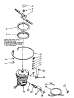 Heater, Pump And Lower Sprayarm