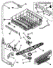 Upper Dishrack And Water Feed