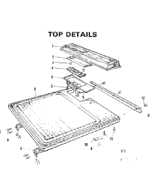 Top Details parts for Kenmore Dishwasher 587.770513 (587770513, 587 770513) from AppliancePartsPros.com
