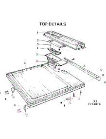 Top Details parts for Kenmore Dishwasher 587.770810 (587770810, 587 770810) from AppliancePartsPros.com