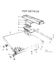 Top Details parts for Kenmore Dishwasher 587.771510 (587771510, 587 771510) from AppliancePartsPros.com
