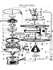 Motor & Pump Details parts for Kenmore Dishwasher 587.771711 (587771711, 587 771711) from AppliancePartsPros.com